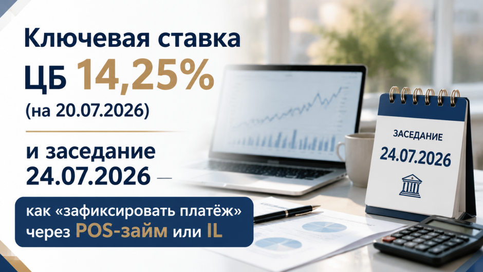 Ключевая ставка 14,25% и заседание ЦБ: 7 вопросов перед покупкой в займ