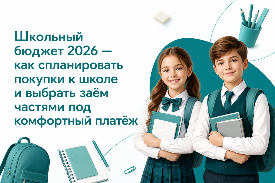 Цены на школьные товары сдерживают, но покупки всё равно большие: как выбрать срок POS/IL под ваш календарь доходов