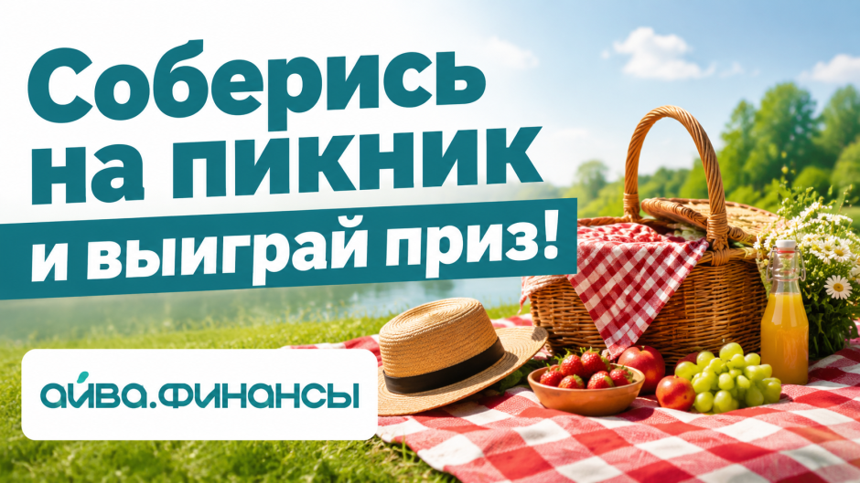 Майский розыгрыш от Айва.Финансы — сертификат Ozon на 1 000 рублей