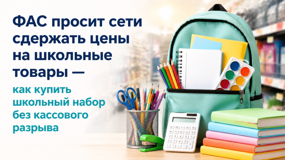 Школа-2026: как поймать «заморозку цен» на школьные товары и не переплатить