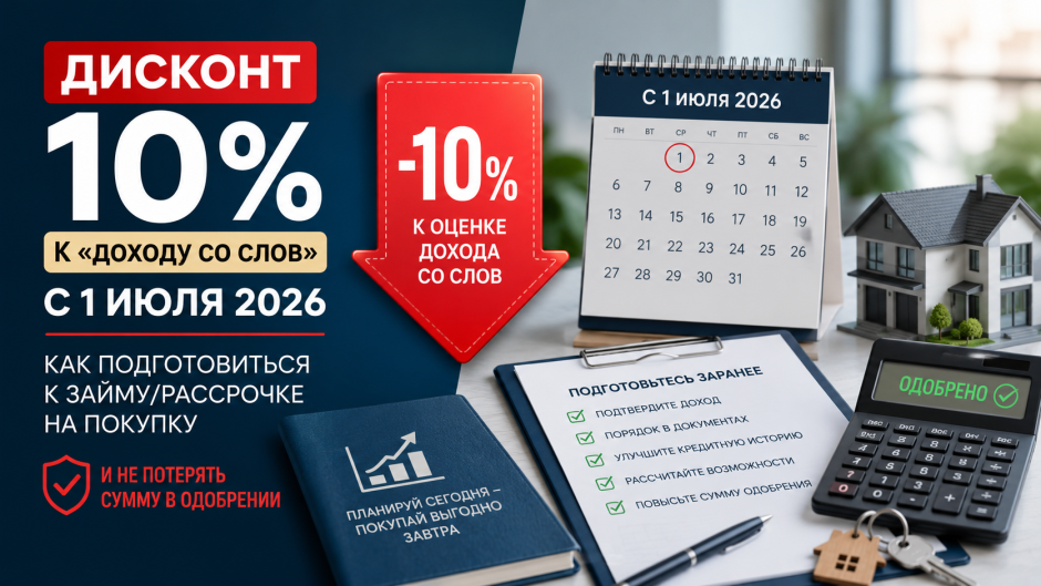 Смешанный доход и покупки в 2026: как пройти скоринг после 1 июля без лишних заявок